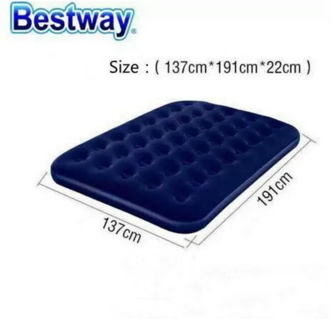 Picture of Bestway Inflatable Double Person Air Bed (Blue)