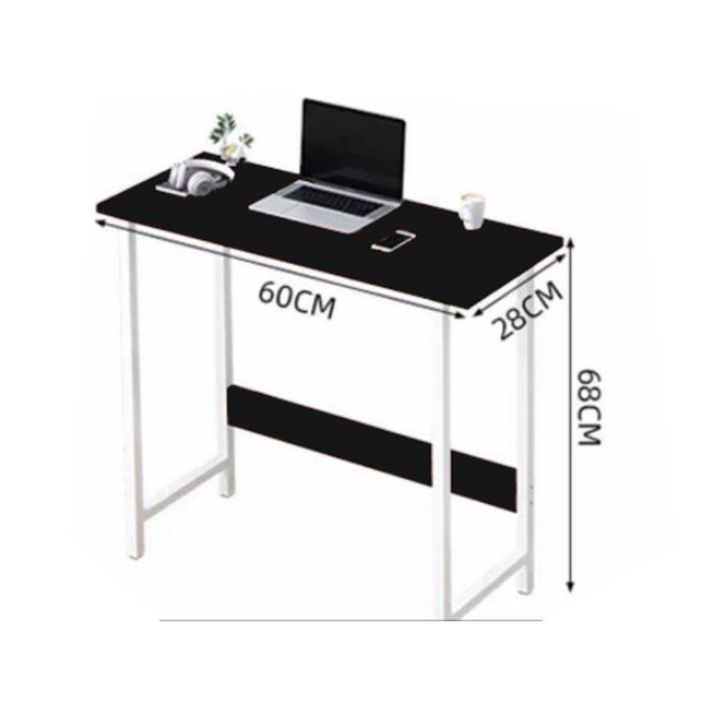 Picture of High quality modern minimalist computer desk solid wood study home office table organizer Study tAble